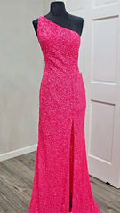 Burgundy Sequined Mermaid Long Prom Dresses, AST1587 Burgundy Sequined Mermaid Long Prom Dresses, AST1587