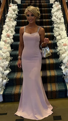 Elegant Pink Mermaid Beaded Formal Prom Dress, AST1548 Elegant Pink Mermaid Beaded Formal Prom Dress, AST1548