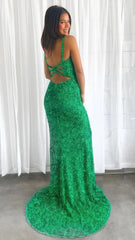 Green Sequin Mermaid Long Prom Dress Floor Length Formal Gown,AST1646 Green Sequin Mermaid Long Prom Dress Floor Length Formal Gown,AST1646