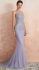 Luxury Beaded Mermaid Long Prom Dresses,AST1645 Luxury Beaded Mermaid Long Prom Dresses,AST1645