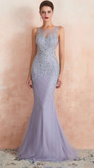 Luxury Beaded Mermaid Long Prom Dresses,AST1645 Luxury Beaded Mermaid Long Prom Dresses,AST1645