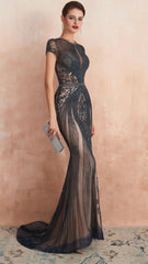 Luxury Beaded Mermaid Prom Dress,AST1631 Luxury Beaded Mermaid Prom Dress,AST1631