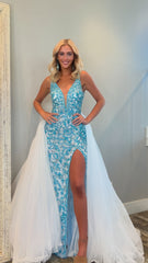 Luxury Sheath Long Prom Dresses, Evening Formal Gown, AST1555 Luxury Sheath Long Prom Dresses, Evening Formal Gown, AST1555
