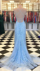 Mermaid Appliques Long Prom Dress Tulle Party Dress, Senior Prom Dresses,AST1607 Mermaid Appliques Long Prom Dress Tulle Party Dress, Senior Prom Dresses,AST1607