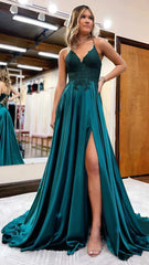 Royal Blue A-Line Prom Dresses, V-neck Evening Celebrity Dress,AST1633 Royal Blue A-Line Prom Dresses, V-neck Evening Celebrity Dress,AST1633