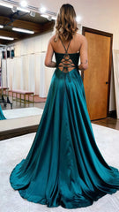 Royal Blue A-Line Prom Dresses, V-neck Evening Celebrity Dress,AST1633 Royal Blue A-Line Prom Dresses, V-neck Evening Celebrity Dress,AST1633