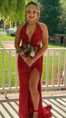 Sexy Bodycon Sequin Prom Dress, Deep V-Neck Evening Party Dress,AST1627 Sexy Bodycon Sequin Prom Dress, Deep V-Neck Evening Party Dress,AST1627