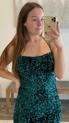 Spaghetti Straps Mermaid Long Prom Dress, Sequin Birthday Party Dress,AST1620 Spaghetti Straps Mermaid Long Prom Dress, Sequin Birthday Party Dress,AST1620