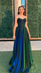 Sparkle A-Line Evening Formal Dress, Senior Prom Dresses, AST1552 Sparkle A-Line Evening Formal Dress, Senior Prom Dresses, AST1552