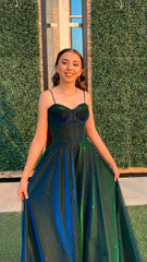 Sparkle A-Line Evening Formal Dress, Senior Prom Dresses, AST1552 Sparkle A-Line Evening Formal Dress, Senior Prom Dresses, AST1552