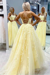 A-line Round Neck Tulle Lace Prom Dresses Formal Dresses,AST1242 A-line Round Neck Tulle Lace Prom Dresses Formal Dresses,AST1242