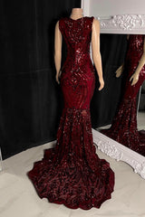 Bling Red Appliques V-Neck Sleeveless Prom Dress Bling Red Appliques V-Neck Sleeveless Prom Dress