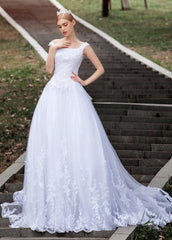 Ball Gown Bridal Dress with Lace