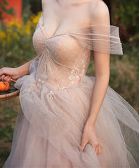 Dark Pink Sweetheart Off Shoulder Beaded Party Dresss Prom Dress Elegant Evening Dress