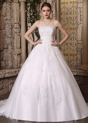 Glamorous Ball Gown Bridal Dress