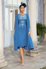 Two Piece Mother of the Bride Dress with Lace