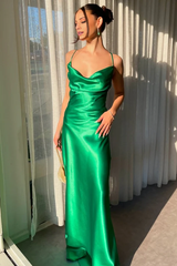 Jimiss Minimally Tight Off Shoulder Sleeveless Cross Strap Evening Dress