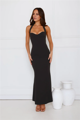 Jimiss mermaid halter neckline backless long Prom dress