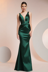 Mermaid tight corset embroidered drag and floor length evening gown