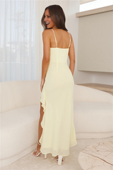 Jimiss slim shoulder strap with folded edges side folds and floor length Prom dress