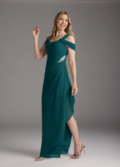 Sheath Sequins Peacock formal dresses evening dress Mother of the Bride Dresses