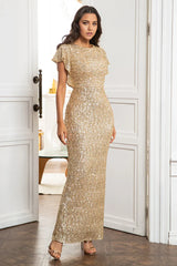 Sparkly Sequins Mother of the Bride Dress