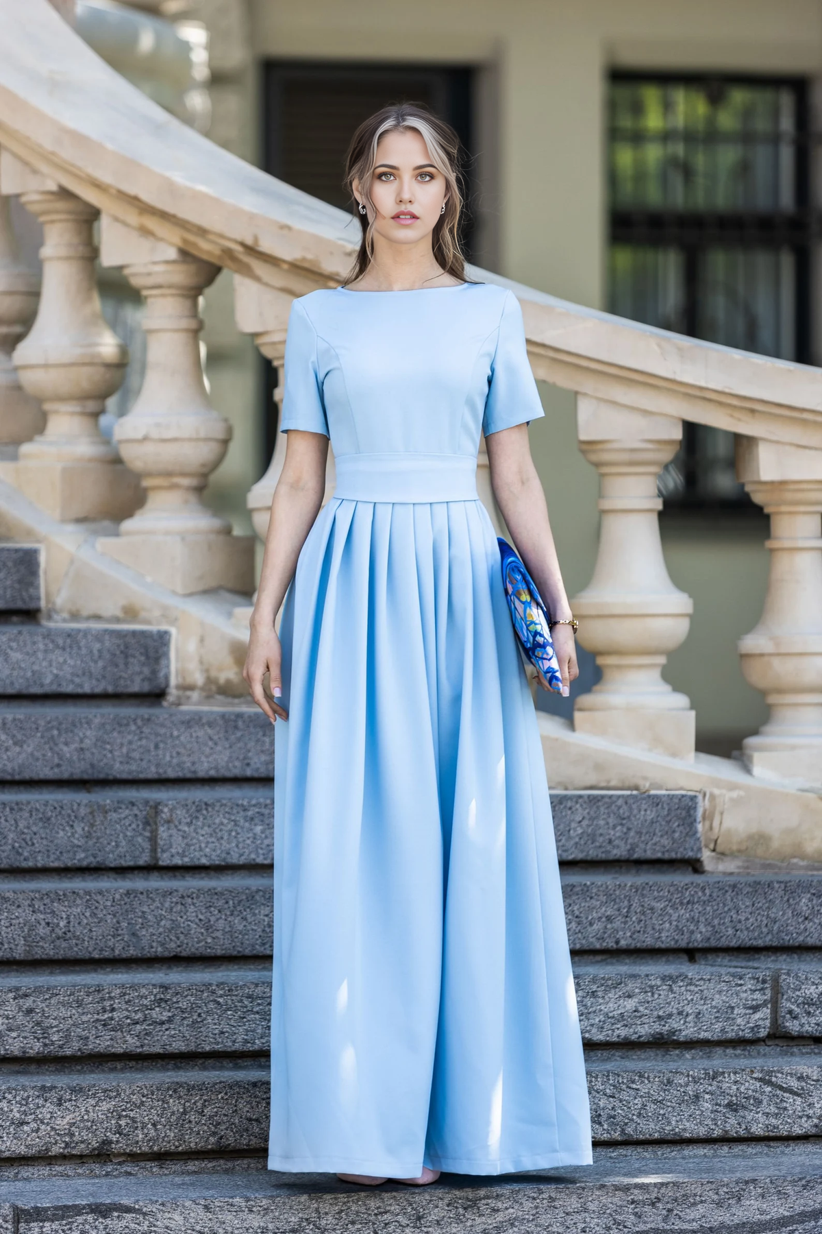 A-line Elegant Short Sleeve Bridesmaid Dress Formal Dresses for Wedding Guest Cocktail Dress Mother of the Bride Dresses