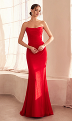 Jimiss off shoulder strapless back zipper and floor length Prom dress