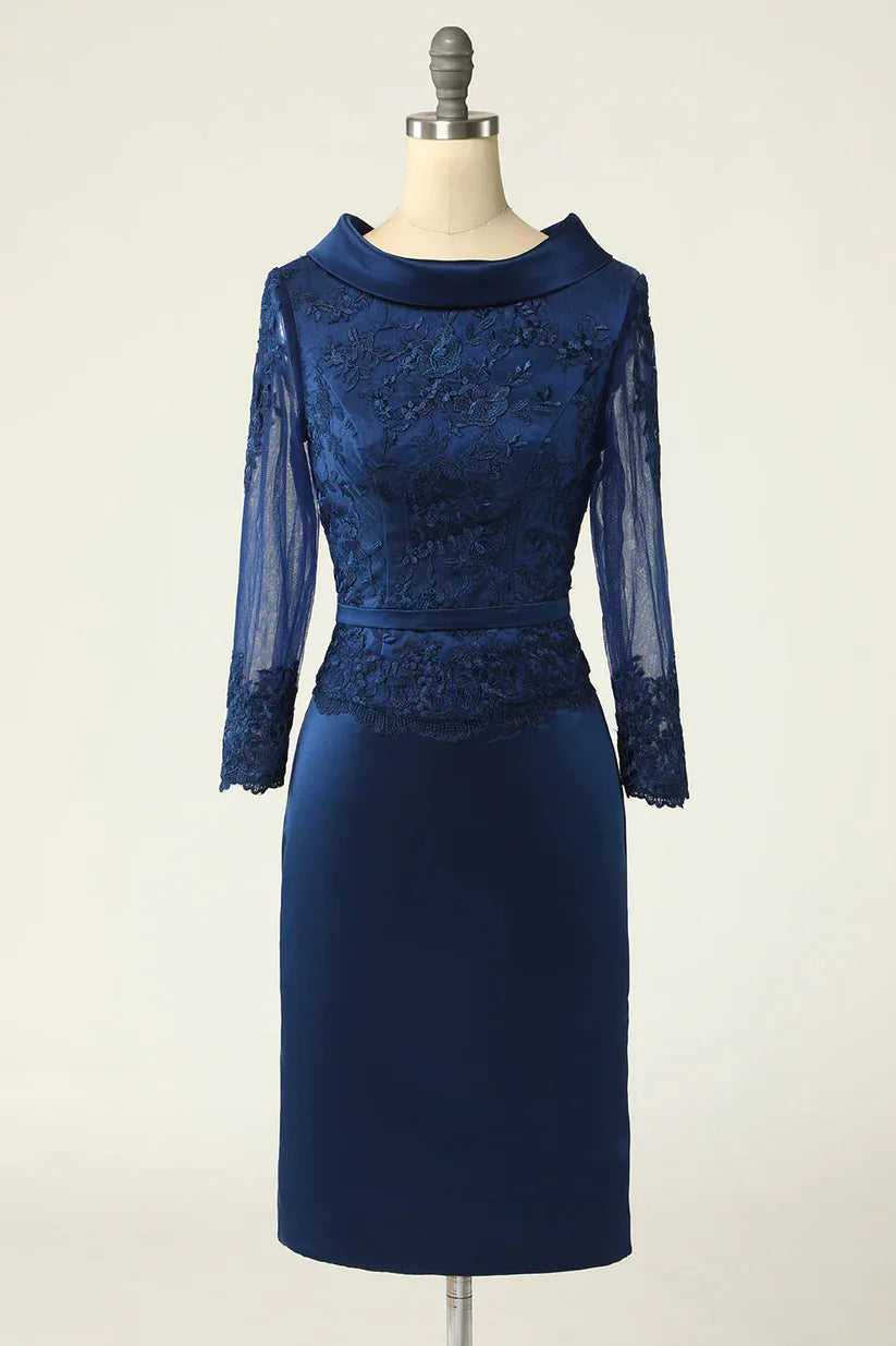 Bodycon Long Sleeves Mother of the Bride Dresses