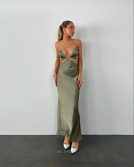 Sheath Spaghetti Straps formal dresses Bridesmaid Dresses evening gown Prom Dress