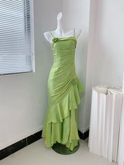 Classy Sheath Sweetheart Sleeveless Satin Burgundy Long Prom Dresses SD2399