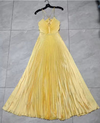 Forest Green Backless Prom Dress for Vegas Pool Party💚 Glam Chiffon Evening Dress for Special Ocassion ED01530