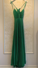 Forest Green Backless Prom Dress for Vegas Pool Party💚 Glam Chiffon Evening Dress for Special Ocassion ED01530