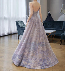 A-Line Spaghetti Strap Tulle Applique Long Prom Dress Adult Ceremony Birthday Dress ED01654