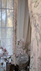 💕Fairytale Pink Beaded Chiffon Prom Dress🎐Vintage  Mermaid Gown for Graduation&Quniceanera ED01724