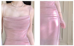 Beautiful Spaghetti Strap Bodycon Dress Sleeveless Prom Dress Quinceañera Prom Dress ED01757