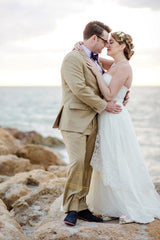 A-Line/Princess Sweetheart Wedding Dresses with Layers