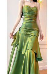Modest Straps Sweetheart Long Evening Dress Party Dress Formal Dress Prom Dresses P2392