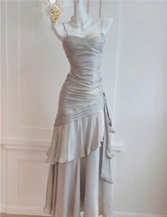 Aimishang Elegant Straps Vintage Sheath Long Prom Dress Charming Evening Party Dress Formal Dress Wholesale
