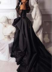 Sexy Ball Gown Strapless Burgundy Long Slit Party Dress Prom Dresses SD1513