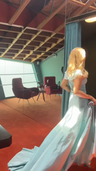 Classy Mermaid Off The Shoulder Light Sky Blue Evening Dress Prom Dresses SD2387