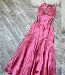 Pretty Mermaid Spaghetti Straps Backless Long Party Dresses Prom Dresses SD2710