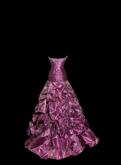 Aesthetic Mermaid Sweetheart Neckline Taffeta Prom Dress Ruffle Long Party Dress SD2941