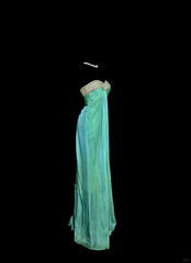 Vintage Mermaid Sweetheart Green Long Prom Gown Fairy Prom Dresses SD2944
