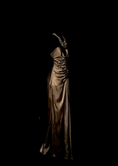 Vintage Mermaid Sweetheart Brown Long Prom Gown Fairy Prom Dresses SD2963