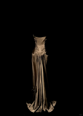 Vintage Mermaid Sweetheart Brown Long Prom Gown Fairy Prom Dresses SD2963