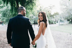 Sleeveless Regular Straps V-neck  Wedding Dresses