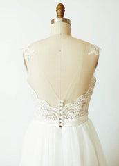 Floor-Length  A-Line/Princess Sweetheart Wedding Dresses