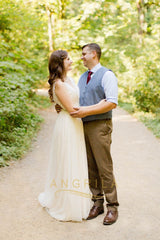 Princess V-neck Lace & Tulle Wedding Dresses