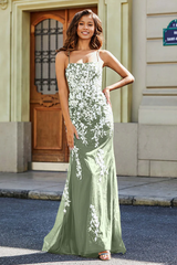 Aimishang Elegant Evening Dress Spaghetti Straps Tulle Mermaid Prom Dresses Gown